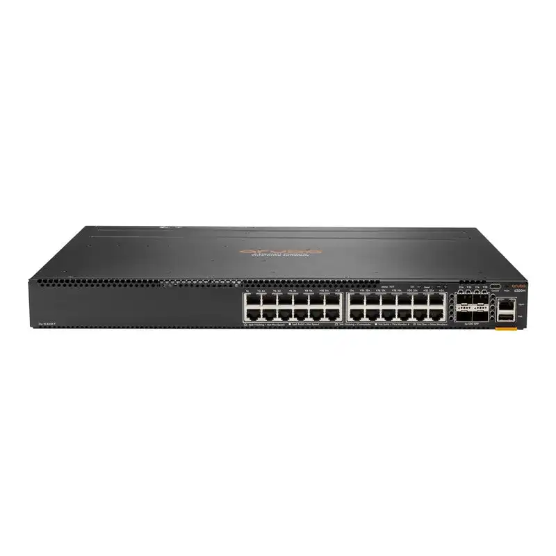 HPE Aruba 6300F - Commutateur - C3 - Géré - 24 x 10 - 100 - 1000 + 4 x 1 Gigabit - 10 Gigabit - 25 Gigabi... (JL668AABB)_1